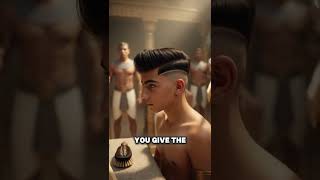 You changed Ancient Egypt as a barber.✂️