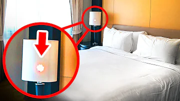 ¿Qué es la luz roja del baño del hotel?