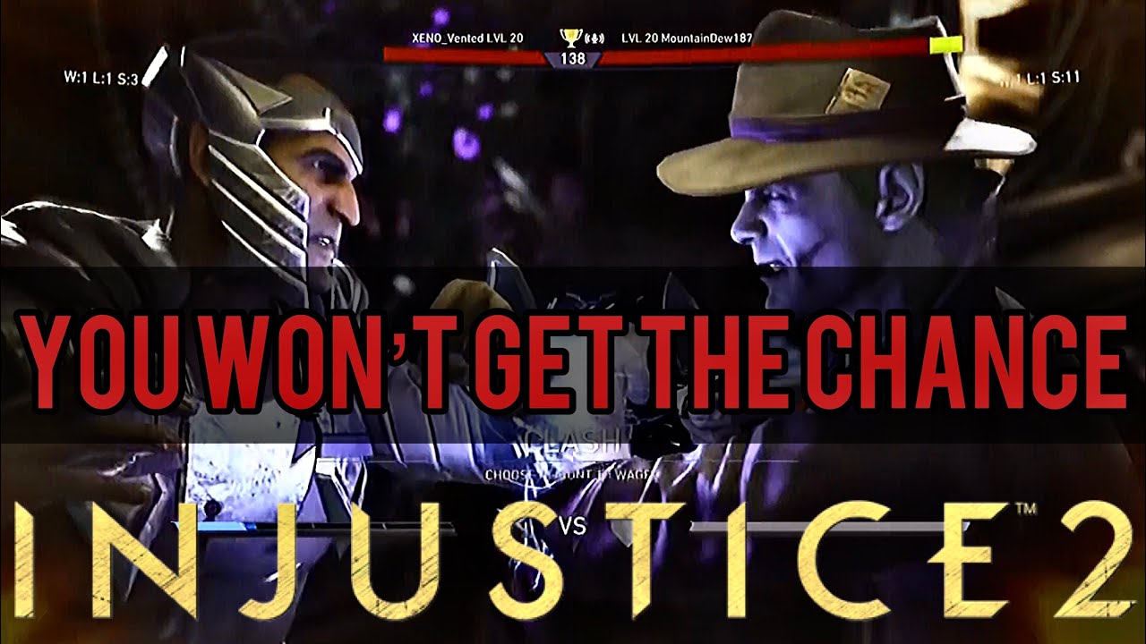 INJUSTICE 2: XENO Vented (Black Adam) Vs Mountaindew (Joker) Pt2