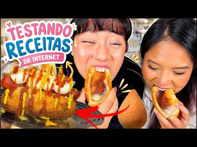 TESTANDO RECEITAS VIRAIS DA INTERNET | Blog das irmãs