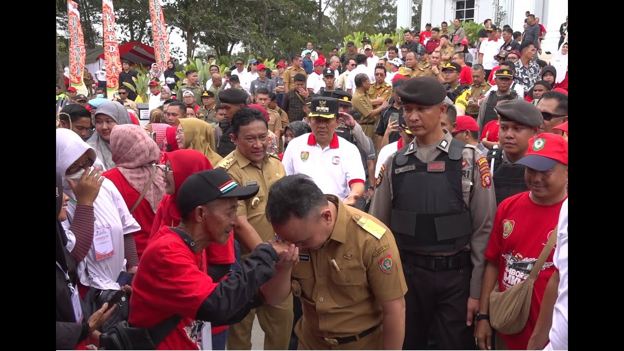 Gubernur Kalteng Beserta Jajaran Buka Jambore UMKM Wilayah Barat Tahun 2023