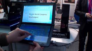 MSI Dualscreen Netbook English Hands On