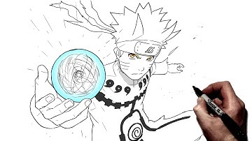 How To Draw Naruto Rasengan | Step By Step | Naruto
