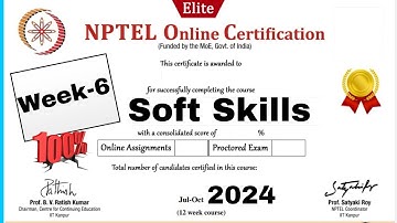 Soft Skills WEEK- 6 Assignment Answers || NPTEL 2024