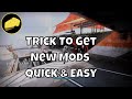 Trick To Get New Mods Quick & Easy Farm