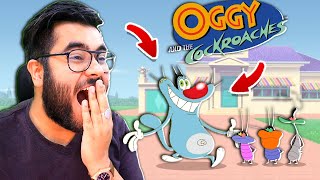 😂 OGGY AND THE COCKROACHES 3D GAME 😂 | HiteshKS