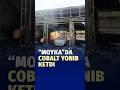 Gulistonda Cobalt mashinasi yonib ketdi