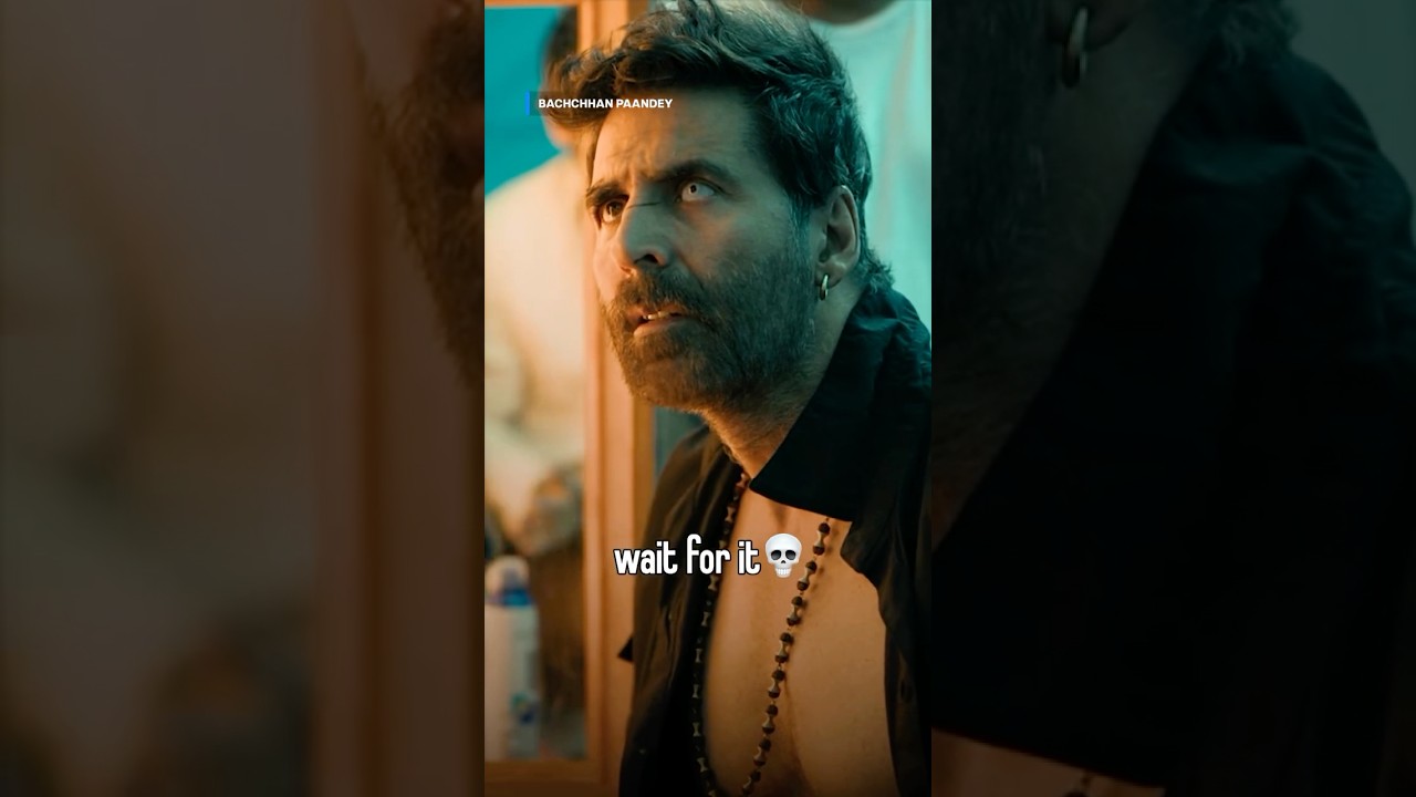 When Akshay Kumar Took "Spitting While Acting" Too Seriously 😂 | Bachchhan Paandey Funny Scene