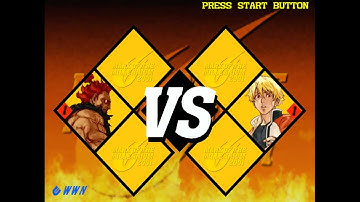Capcom vs. SNK 2 Akuma PlayStation 2 PS2 Fighting Retro Game Session