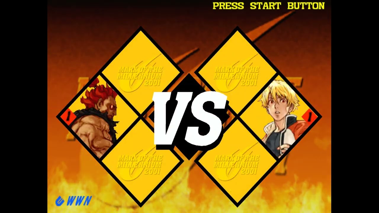 Capcom vs. SNK 2 Akuma PlayStation 2 PS2 Fighting Retro Game Session