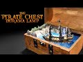 PIRATE CHEST DIORAMA/LAMP - Epoxy Resin Art- DIY