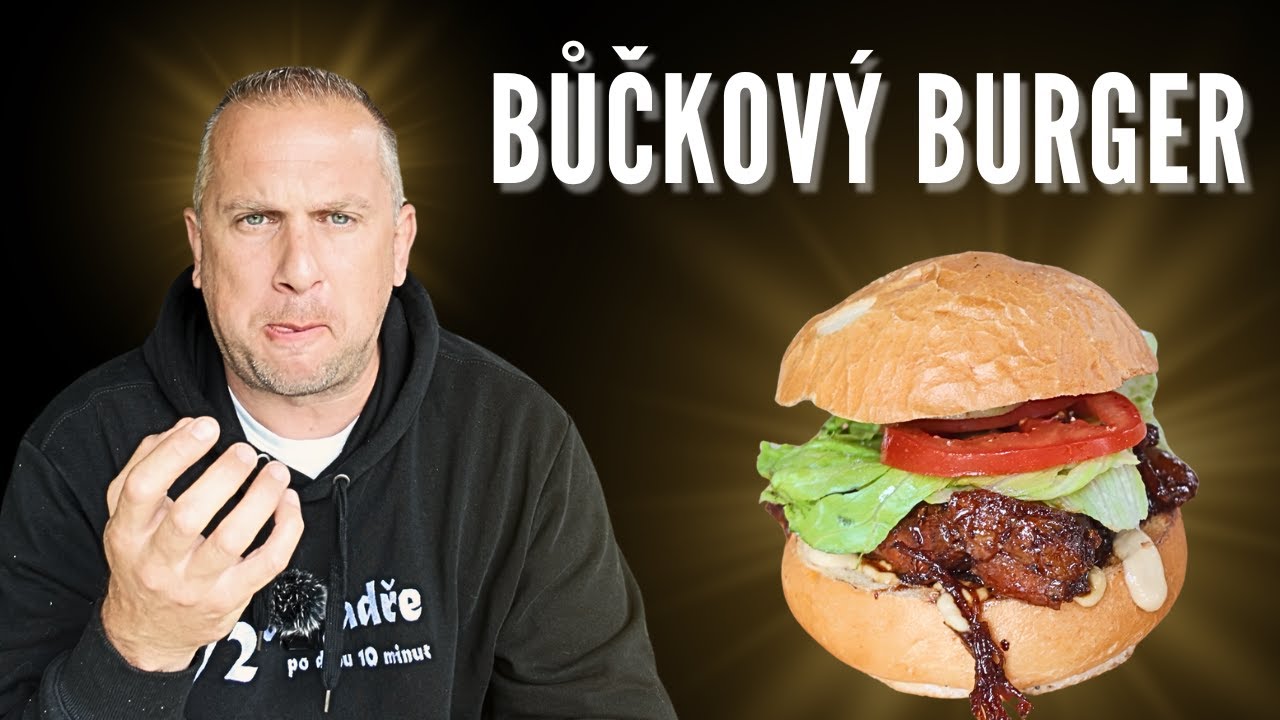 MEGA luxusní burger z BŮČKU 🍔 nebudete chtít jiný! Domácí street food po našem! 🇨🇿🔥
