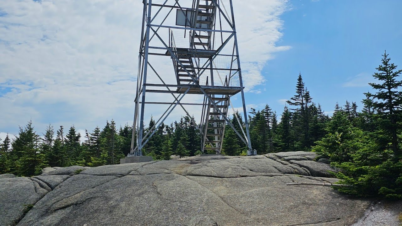 Lyon mountain fire tower ADK NY xiegu x6100 firetower YouTube