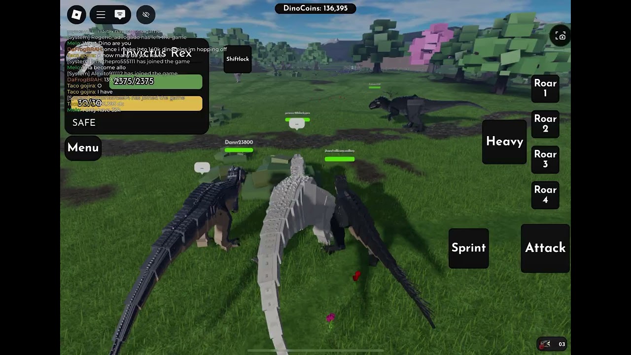 Scorpios Rex and indominus Rex duo in Jurassic blocky