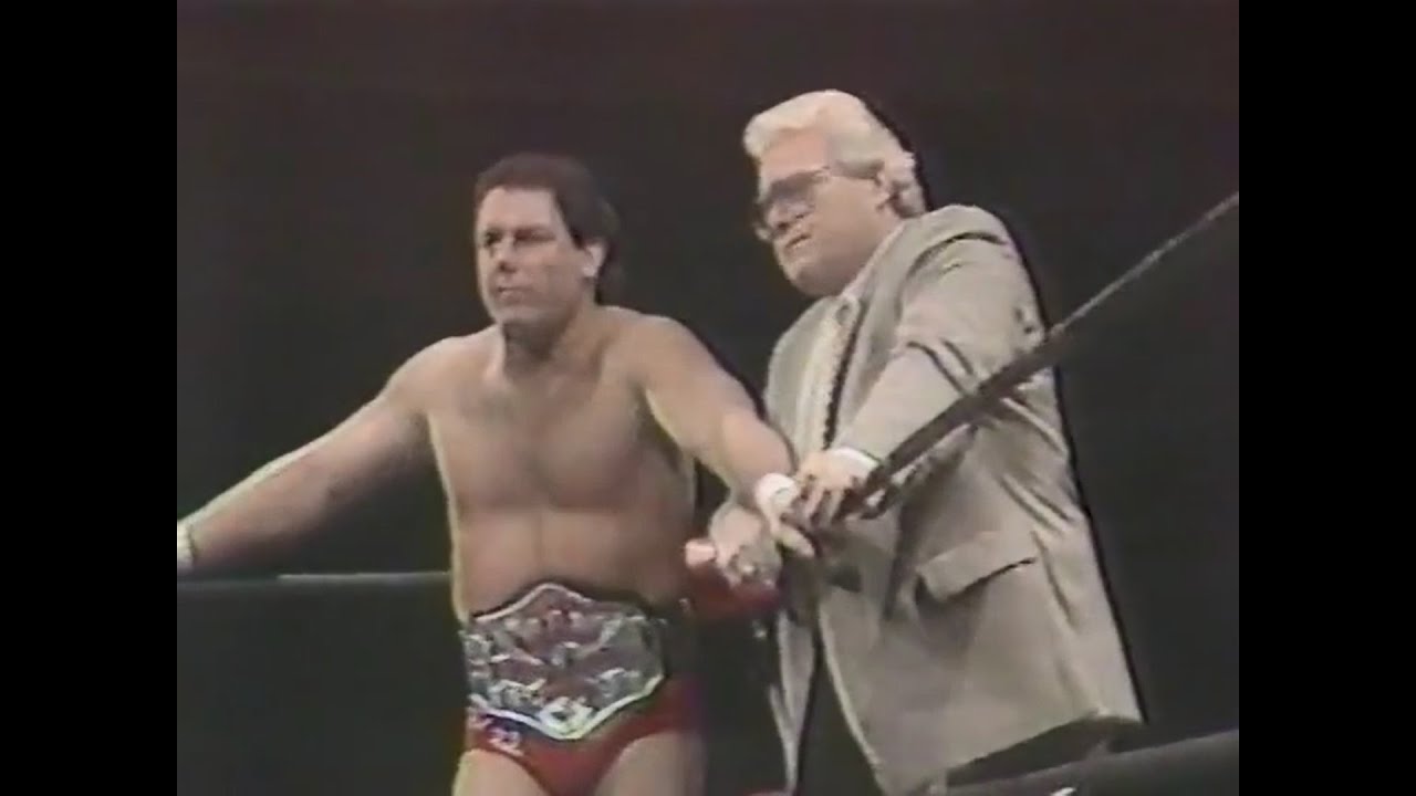 Tully Blanchard & Arn Anderson in action   Worldwide March 14th, 1987