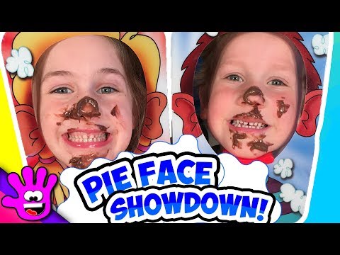 Pie Face Showdown Challenge! Ice Cream Sundae Game for Kids