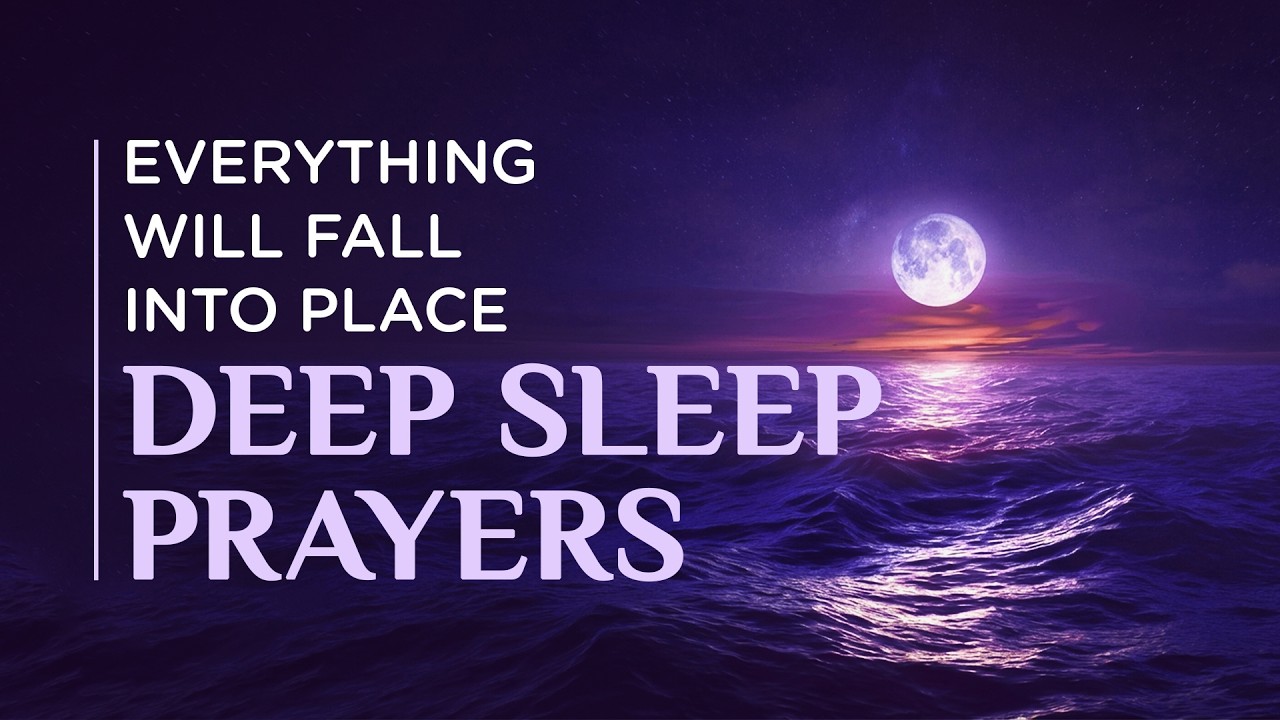Leave Everything In God's Hands Tonight | Blessed Sleep Prayers