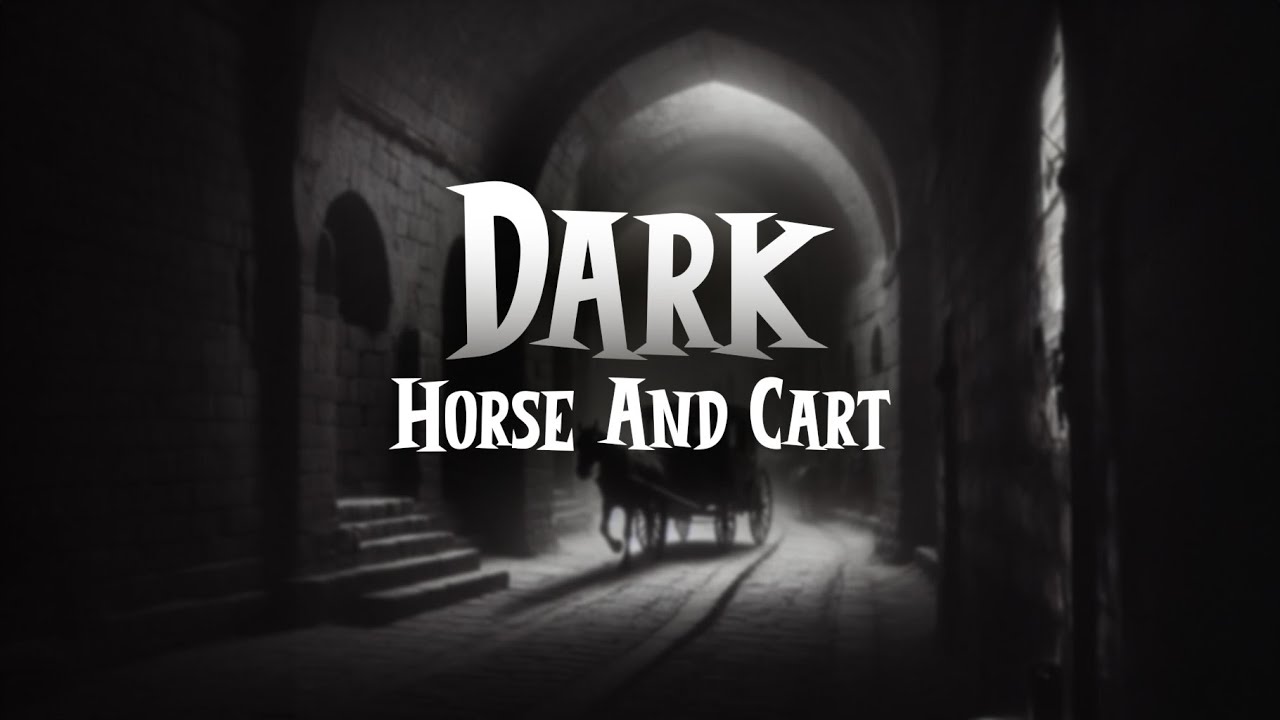 Dark Horse And Cart Ambience | Fantasy, Horror, Carriage Sounds