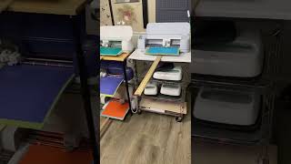 How are used to have my Cricut machines set up #shorts