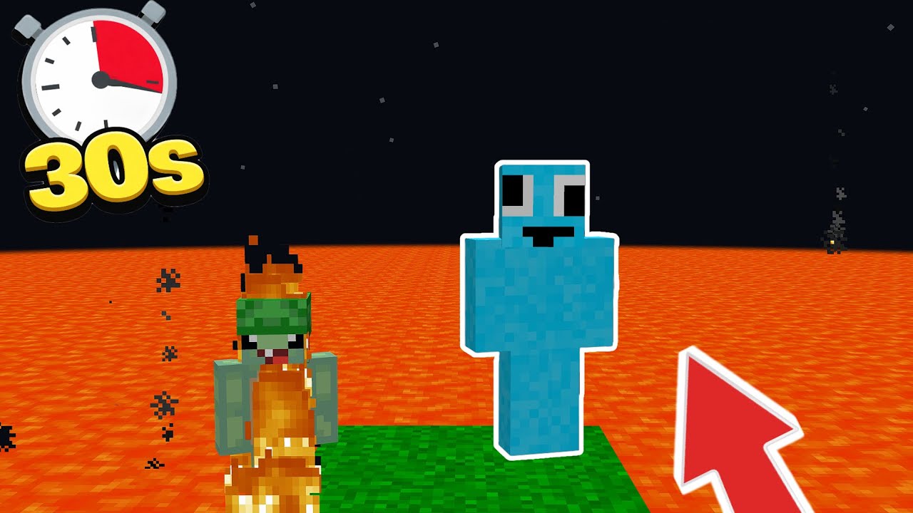 This Minecraft World Floods With Lava Every 30 Seconds…