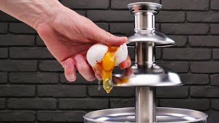 What Happens If You Load EGGS  into the Chocolate Fountain by Simple Method 4,734 views 3 years ago 2 minutes, 43 seconds