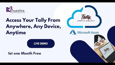 Benefits Of Tally On Cloud | Tally On Cloud Live demo | Tally On Microsoft Azure Cloud