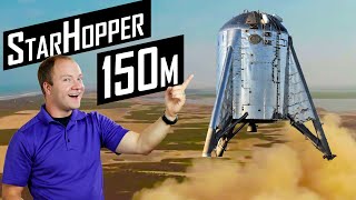 SpaceX Starhopper Completes Final 150m Test Flight Hop