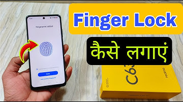 Realme c63 5G Me Fingerprint Lock Kaise Lagaye