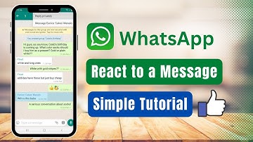 How to React on WhatsApp Message with Emojis on Samsung !