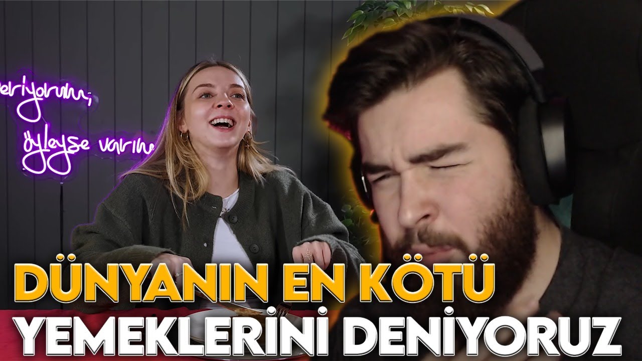 H1vezZz Dünyanın En Kötü Yemeklerini Deniyoruz İzliyor (@TepkiKolik)