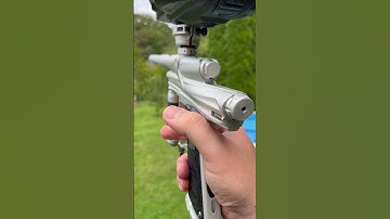 MacDev Cyborg RX shooting #paintball