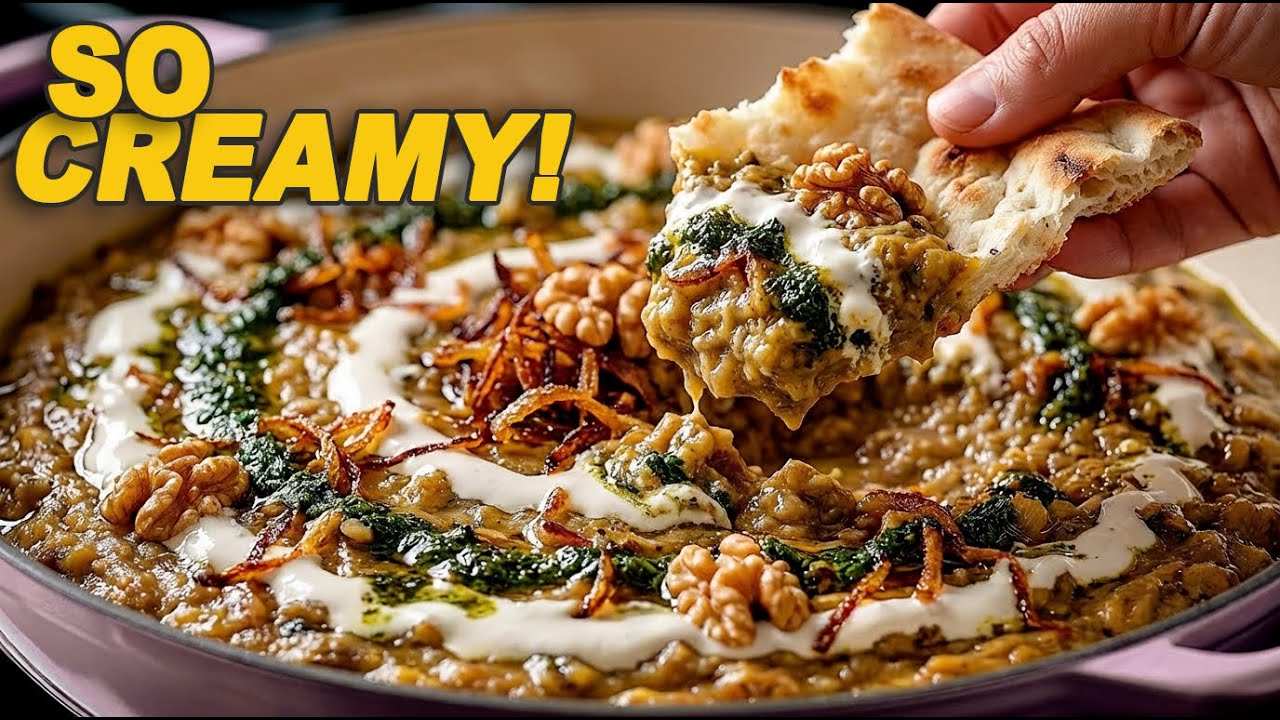 Stop Making Baba Ganoush! This Persian Dip is CREAMIER 🍆
