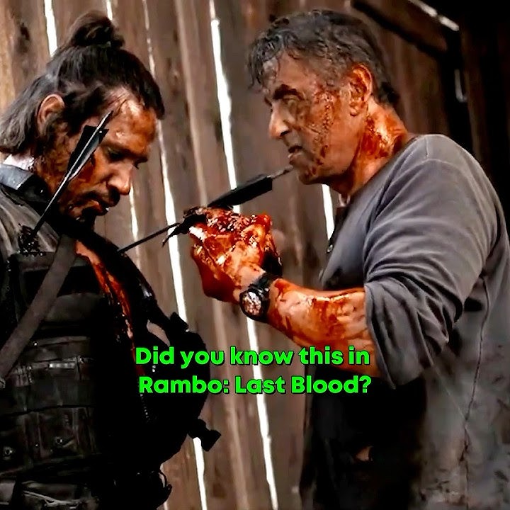 RAMBO: LAST BLOOD Facts You Didn't Know! #shorts