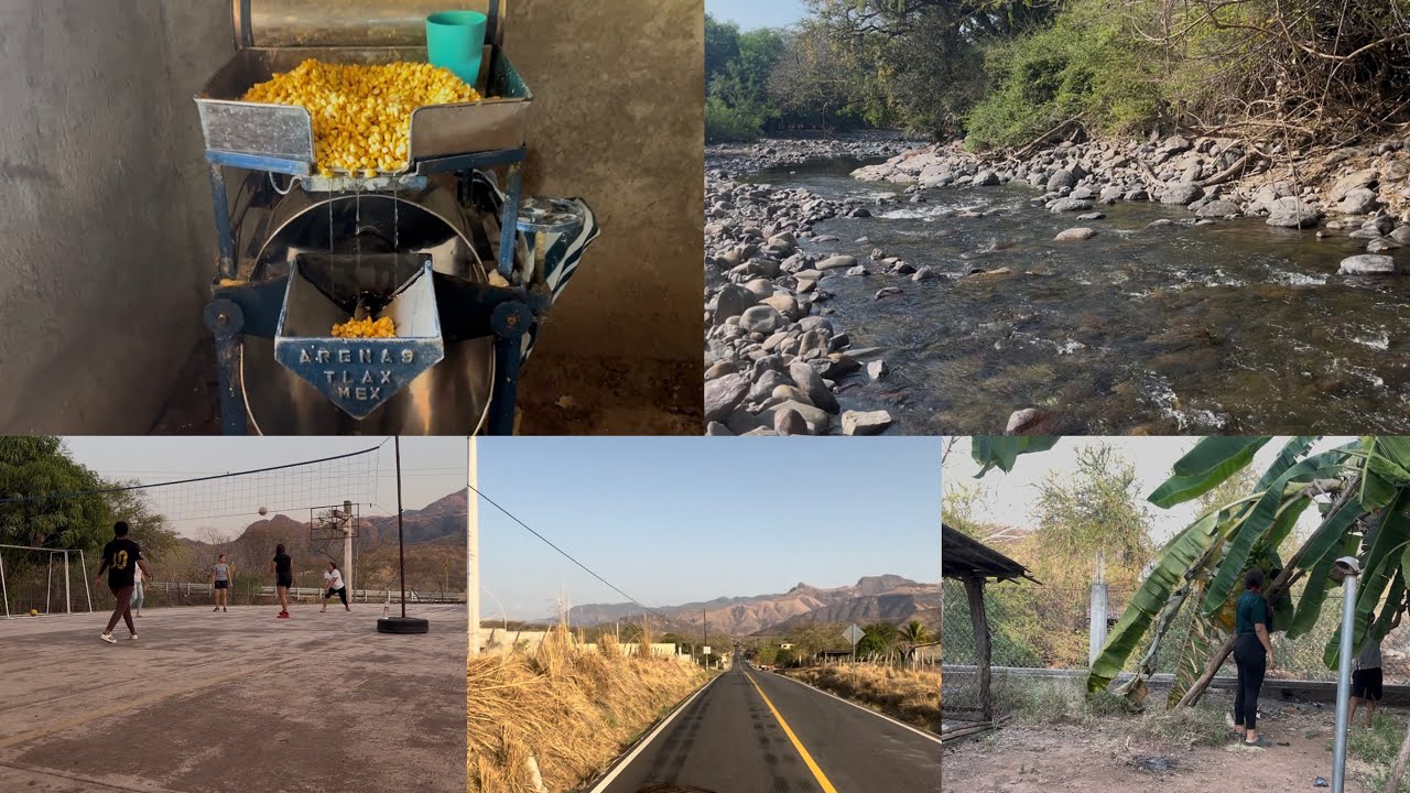 Así es la vida del rancho😊navegamos pero lo logramos cortar⁉️