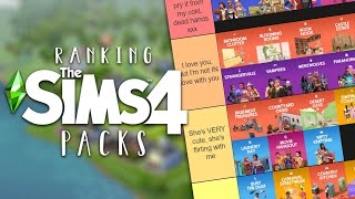 Ranking EVERY Sims 4 Pack ✅