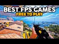 TOP 10 Best Free To Play FPS Games in 2024 - First-person shooter Games