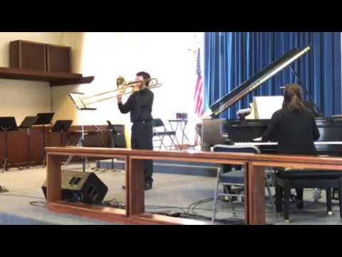 Trombone Solo by Mr. Hobro