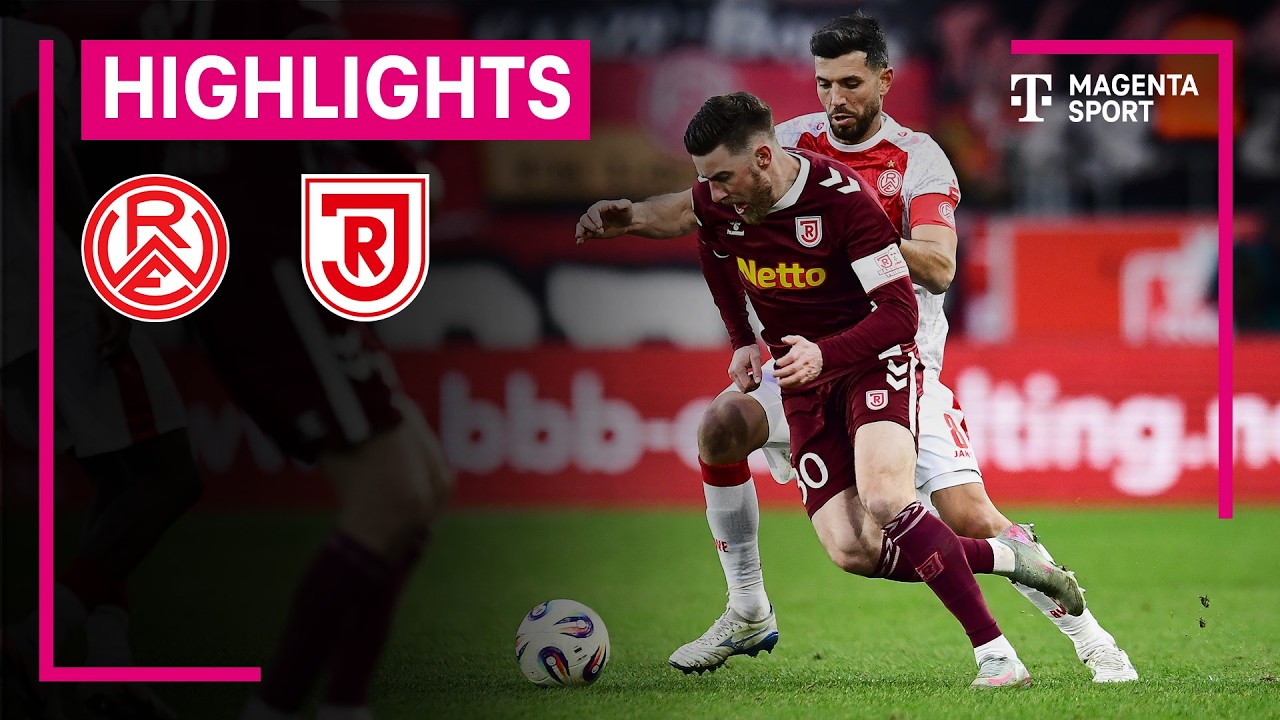 Rot-Weiss Essen - SSV Jahn Regensburg | Highlights 3. Liga | MAGENTA SPORT