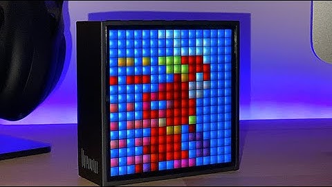Divoom Timebox Evo - Awesome Pixel LED Display and Bluetooth Speaker! You WANT this TOY!!