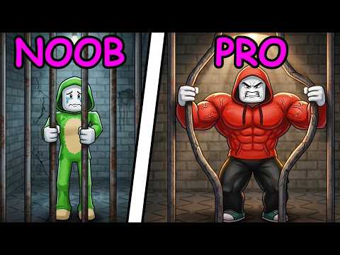 How BECAME THE STRONGEST in PRISON !? - Roblox Maizen