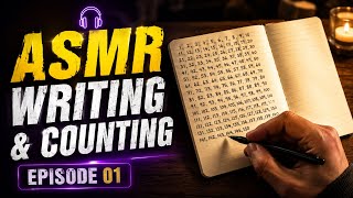 ASMR writing/counting 1 to 1 million (start here)