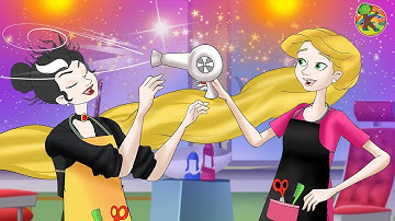 Thợ Làm Tóc Công chúa Rapunzel (Princess Rapunzel) | KONDOSAN Vietnamese - Truyện cổ tích việt nam