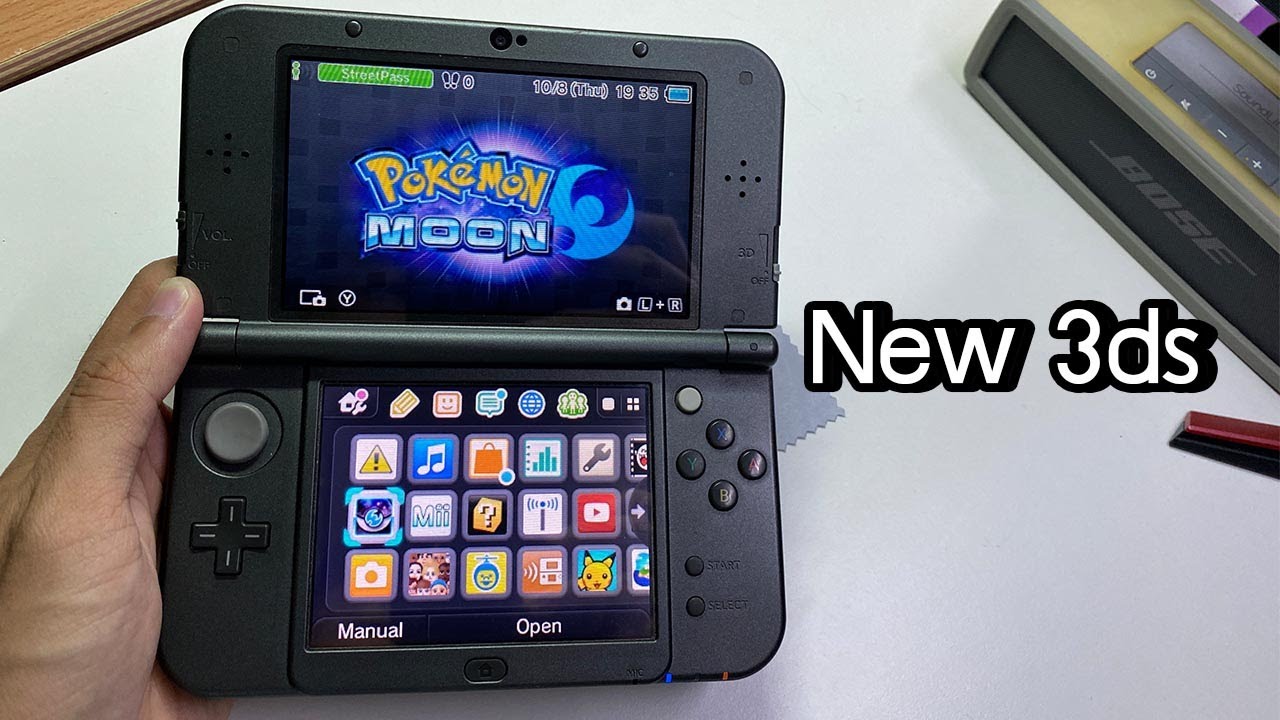 แผ่น 3ds  New Update  [ขาย]New Nintendo 3ds XL + pokemon 2 แผ่น [JBOsXTech]