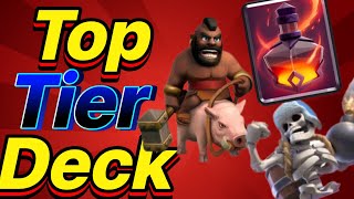 This Top Tier Hog Rider Deck Is Uncounterable - Clash Royale