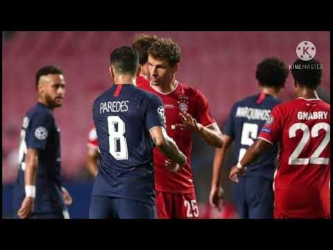 خروج بايرن ميونخ من دوري ابطال اوروبا على يد باريس سان جيرمان1 0