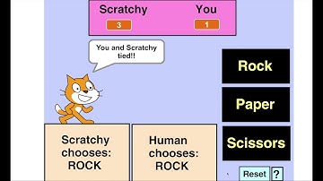 Scratch:  Rock, Paper, Scissors Example