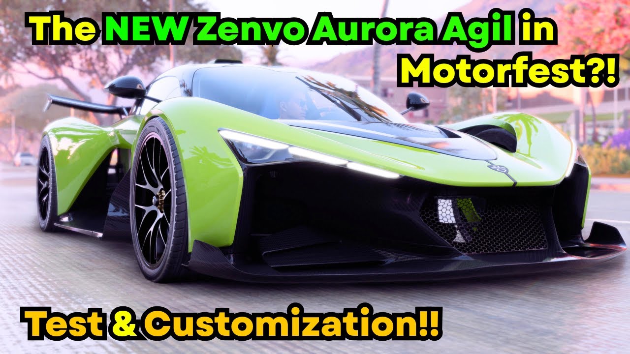 The NEW Zenvo Aurora Agil Customization & Top Speed Test in