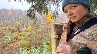 Simple Life in the Woods  Cutting trails to find Big Game