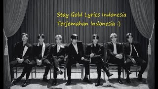 Terjemahan Lyrics Indonesia BTS - Stay Gold