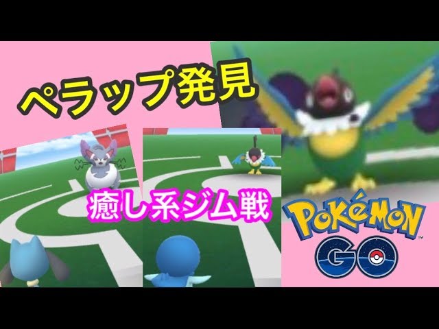 ペラップ発見 ポケモンgo Youtube